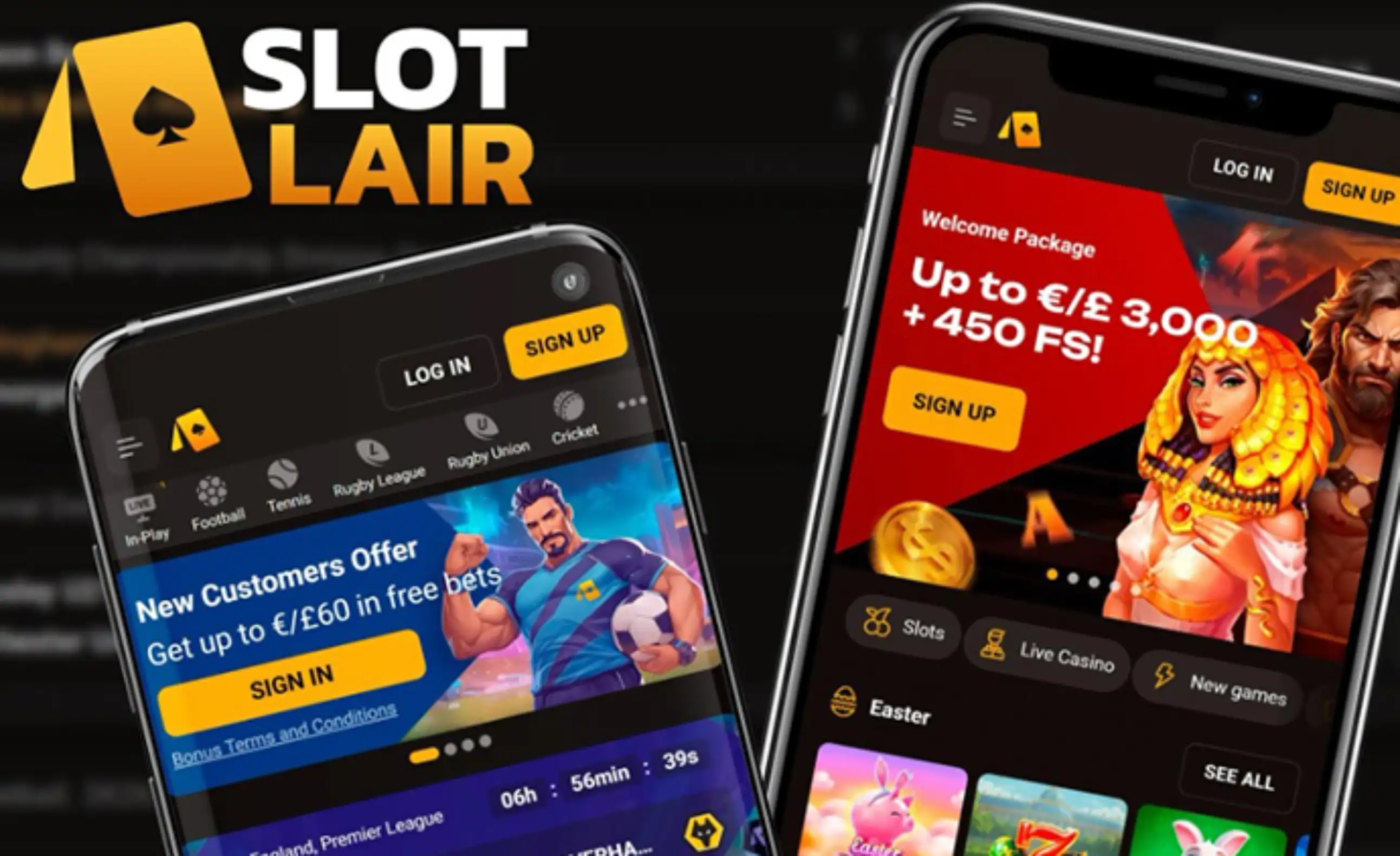 Slotlair Casino App Screenshot